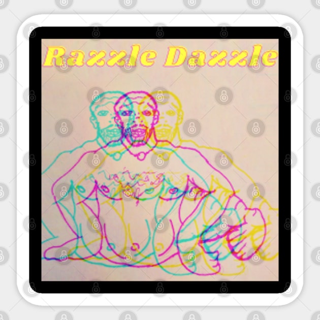 ARSTees Razzle Dazzle Sticker by ARSTees